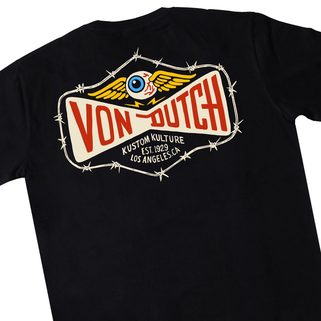 V0n Dutch Tshirt 0753 Black
