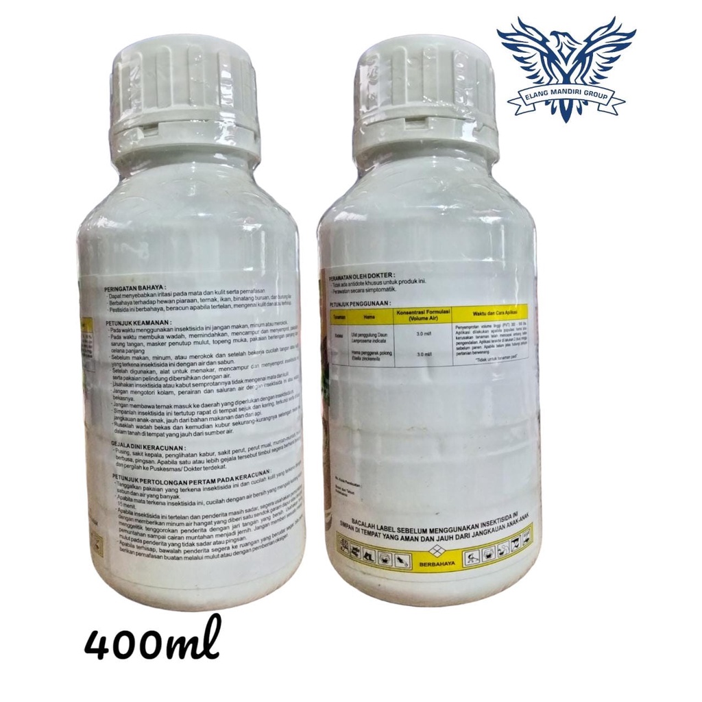 Insektisida NEOBAN PLUS 400ml Bahan aktif Klorpirifos 540 g/l + sipermetrin 60 g/l Kaper Ulat Semut Rayap Trips Kutu Kebul Starban Fostin Dursban Klortrin 100% Original CBA