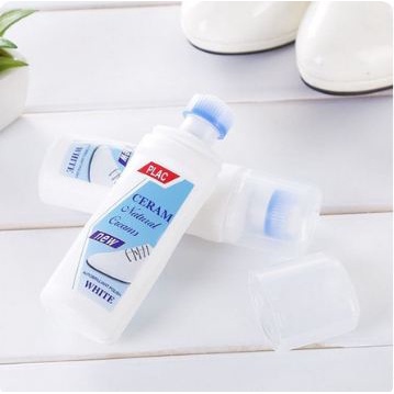 Plac Cream Natural Creams Pembersih Sepatu Warna Putih D75