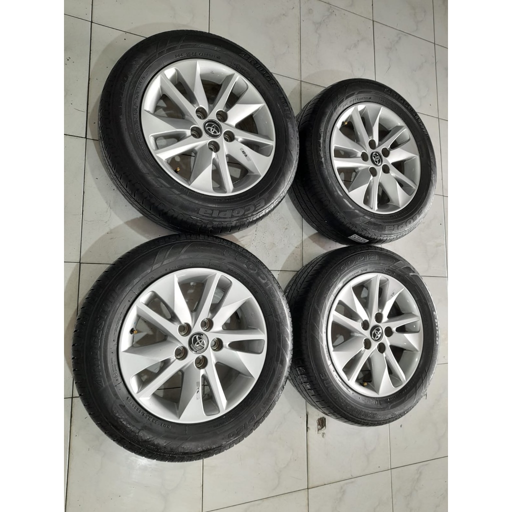 Ready Velg Mobil Bekas Ori Standar INOVA REBORN Ring 16 Baut 5+ BS 205 65