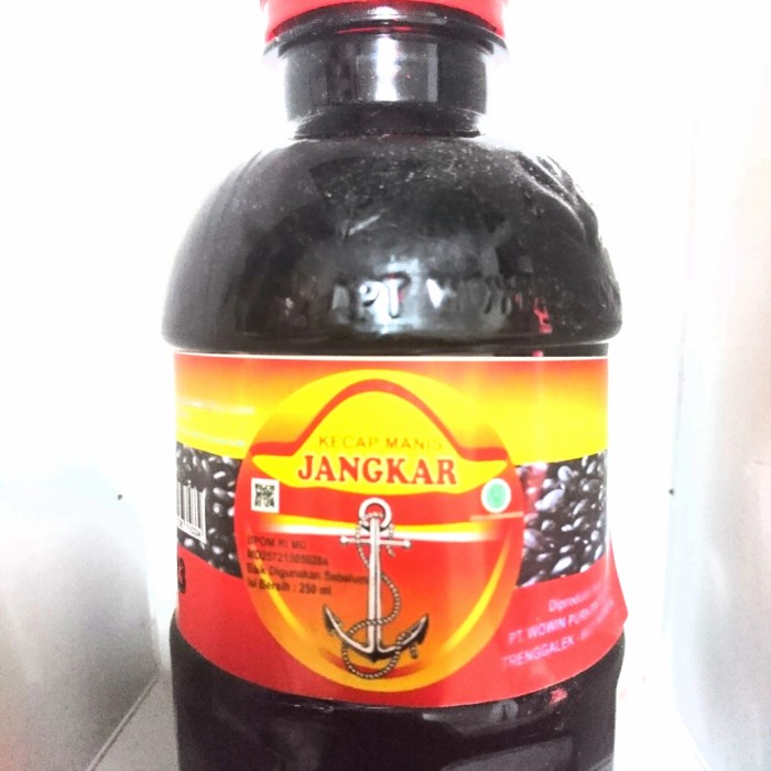 

Kecap Manis Jangkar 250 ML / Kecap Manis / kecap kedelai pilihan