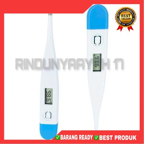(RA)Thermometer Digital Alat Pengukur Suhu Badan Tubuh Bayi Baby Anak termometer mulut ukur ketiak anus
