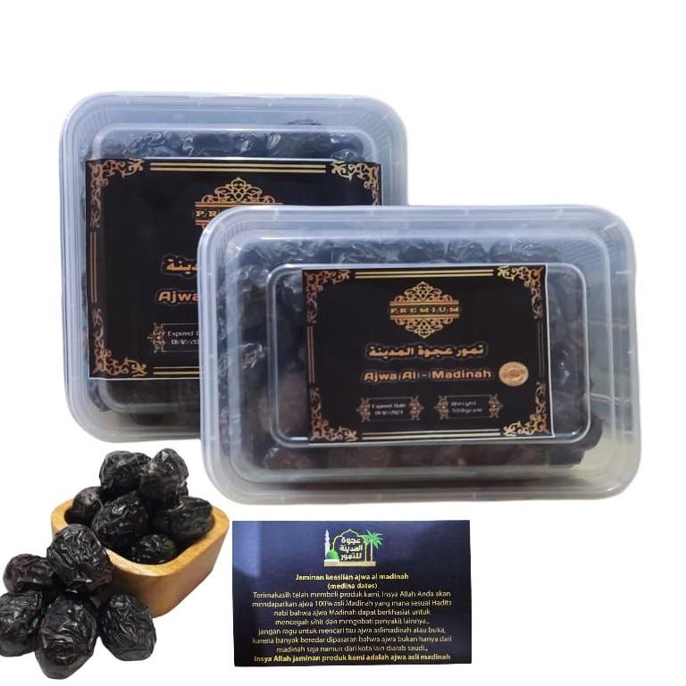 

[C118] Kurma Ajwa/ Nabi Madinah Kemasan 500gram