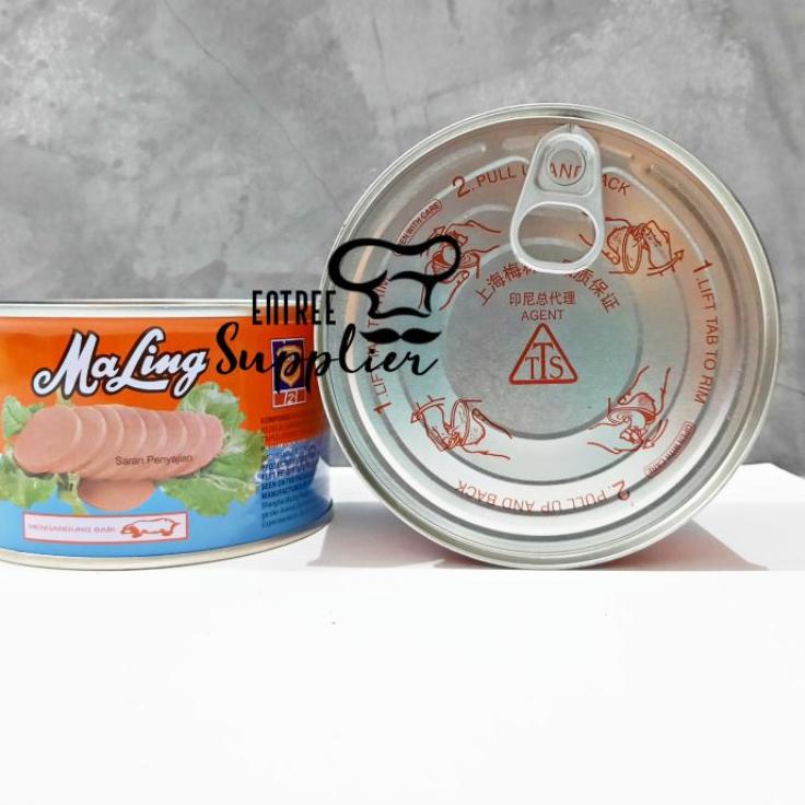 

☎ Ma Ling TTS 397gr Luncheon Pork Meat / Ham Daging Babi Maling NON HALAL ♥