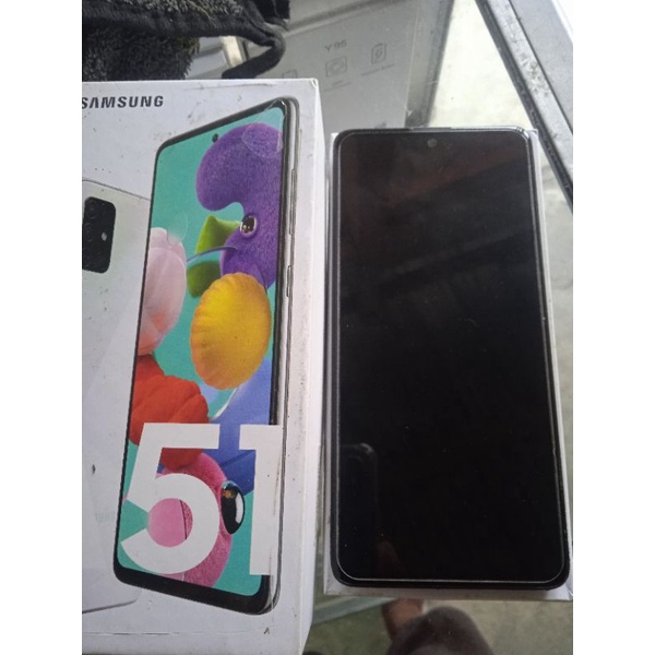 lcd samsung a51 original copotan amoled