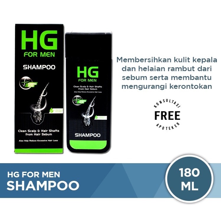 HG FOR MEN Shampoo 180ml