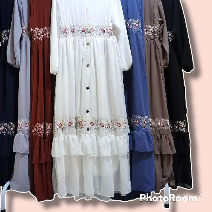 ℗ gamis seruty bordir aurel termurah ➨