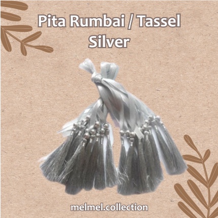 

Pita Rumbai Yasin Silver / Tassel Yasin Silver [Termurah]