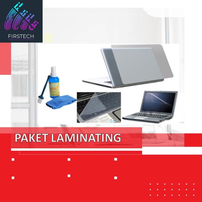 

[[JNT COD]] PAKET LAMINATING LAYAR + BODY + PEMBERSIH LAPTOP
