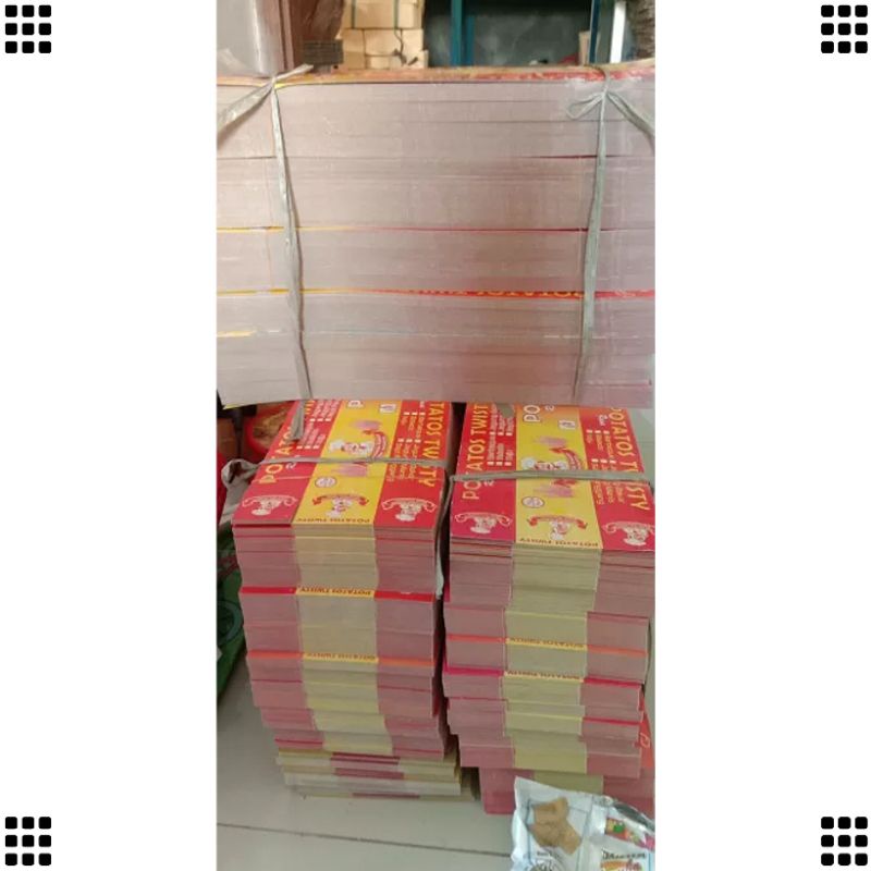 

200 LEMBAR KERTAS KENTANG ULIR BAHAN IVORY PUTIH UKURAN 35 × 13 CM | KOTAK KENTANG SPIRAL | BOX KENTANG TORNADO | DUS KENTANG ULIR/SPIRAL HIGH QUALITY | ARINA GROUP 4194