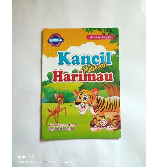 

T93 Buku cerita anak bahasa Indonesia dan bahasa Inggris full color READY ソ
