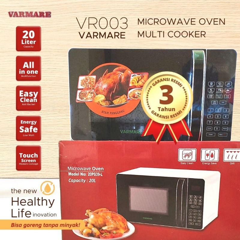 Microwave Multi Cooker Varmare Bisa goreng tanpa Minyak