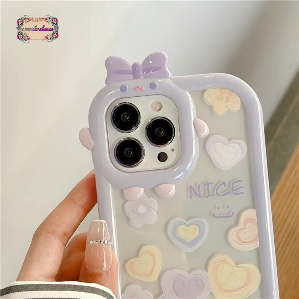 SS140 SOFTCASE LOVE PURPLE FOR IPHONE 6 7 SE 2020 6+ 7+ 8+ X XS MAX XR 11 12 13 14 PRO MAX SB4766