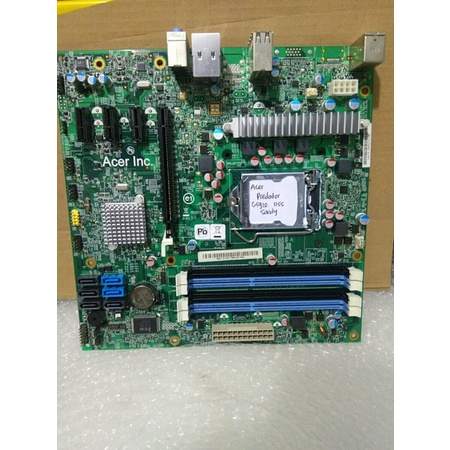 Maniboard Mobo Motherboard Acer Predator Socket 1155 4 slot Ram