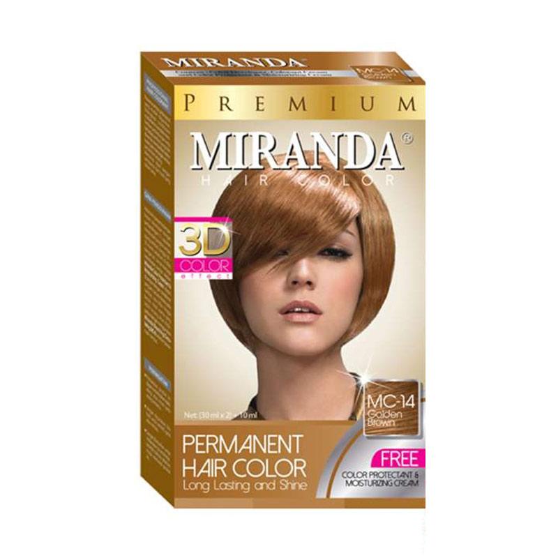 MIRANDA HAIR COLOUR  MC-14 GOLDEN BROWN  30