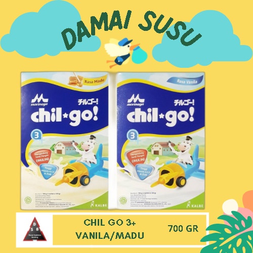 

[ COD ] Chil go powder 3+ Rasa Madu/Vanila 700 gr - Vanila