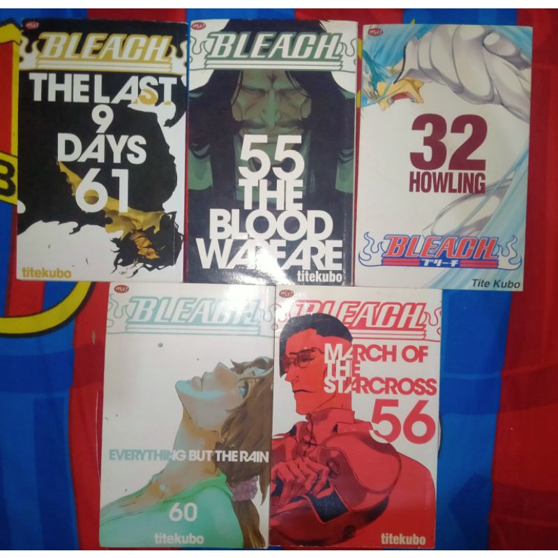 Komik Bleach 55, 56, 61, 72