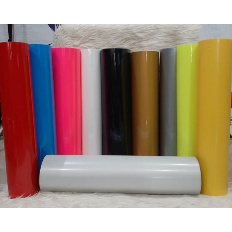 Polyflex meteran stiker baju celana per 100 cm jual poliflex stiker vinyl sablon setrika rumahan