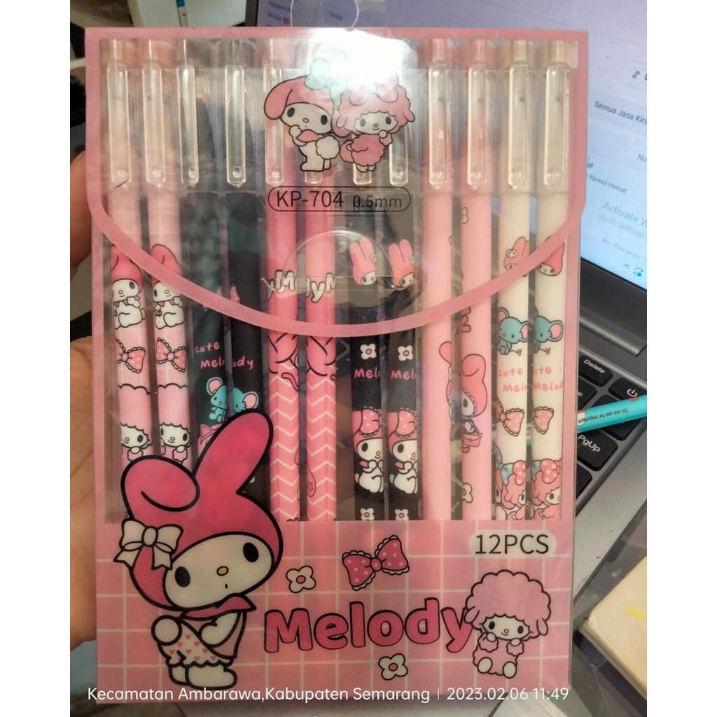 (1PCS) Pulpen Bisa di Hapus Erasable Pen - Ballpoint Gel Hapus - Bolpen Magic