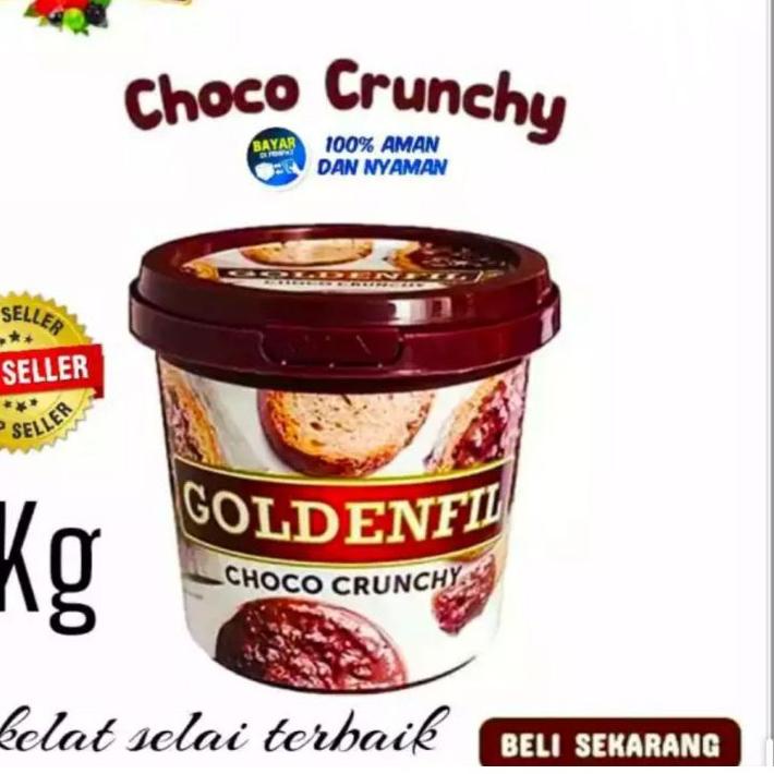 

12.12 Brand Goldenfil Choco Crunchy Ekspedisi + Dus !