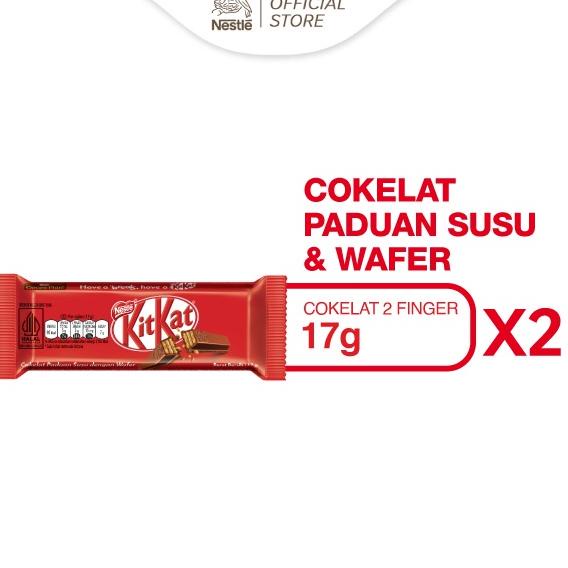 

Z92 NESTLE KITKAT Coklat Wafer 2F Original 17g x 2pcs BARU SPESIAL ㅰ