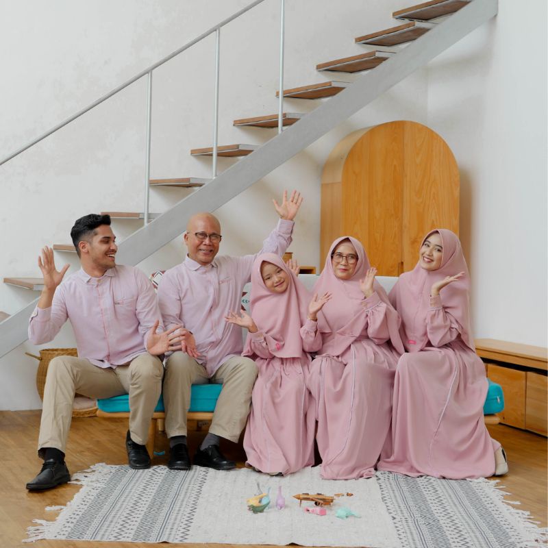 SERAYA FAMILY SET TERMURAH | seraya dress | koko seraya | baju lebaran | sarimbit lebaran | baju idul fitri | naisha | naisha official | seragam lebaran | baju kembaran | seraya by naisha | gamis | gamis terbaru | gamis couple lebaran murah