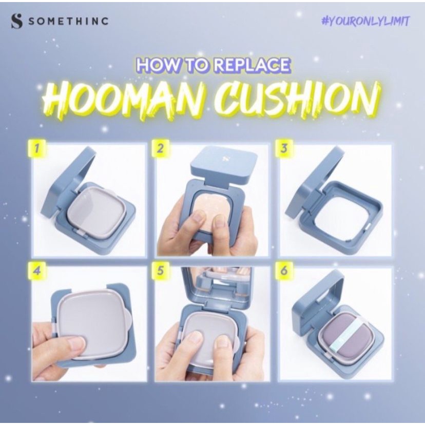 SOMETHINC HOOMAN BREATHABLE UV CUSHION COVER SPF 35 PA++