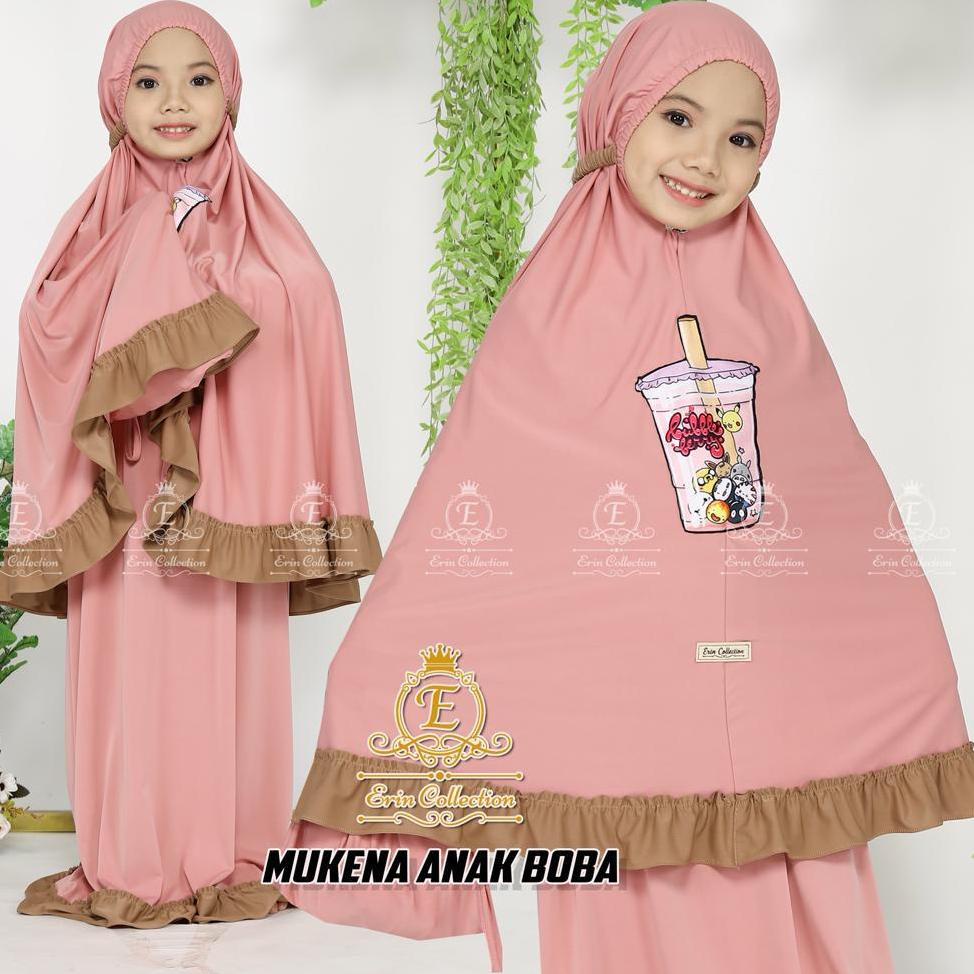 Murah Banget MUKENA ANAK KARAKTER BOBA / MUKENA ANAK BOBA