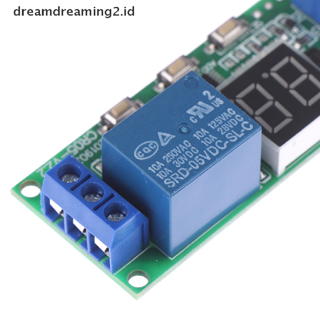 (dream) Digital time infinite delay switch timer relay Modul dc5v12v24v.