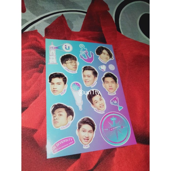 STICKER OFFICIAL UN1TY