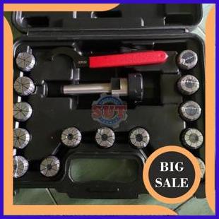 suku cadang Collet Chuck ER 32 MT3 Isi 15pcs Spring Collet Milling Chuck Set MT3 collet se