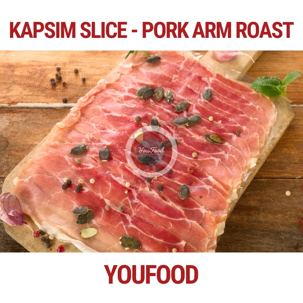 

Daging Babi Kapsim Slice Tipis / Dadu - Pork Arm Roast