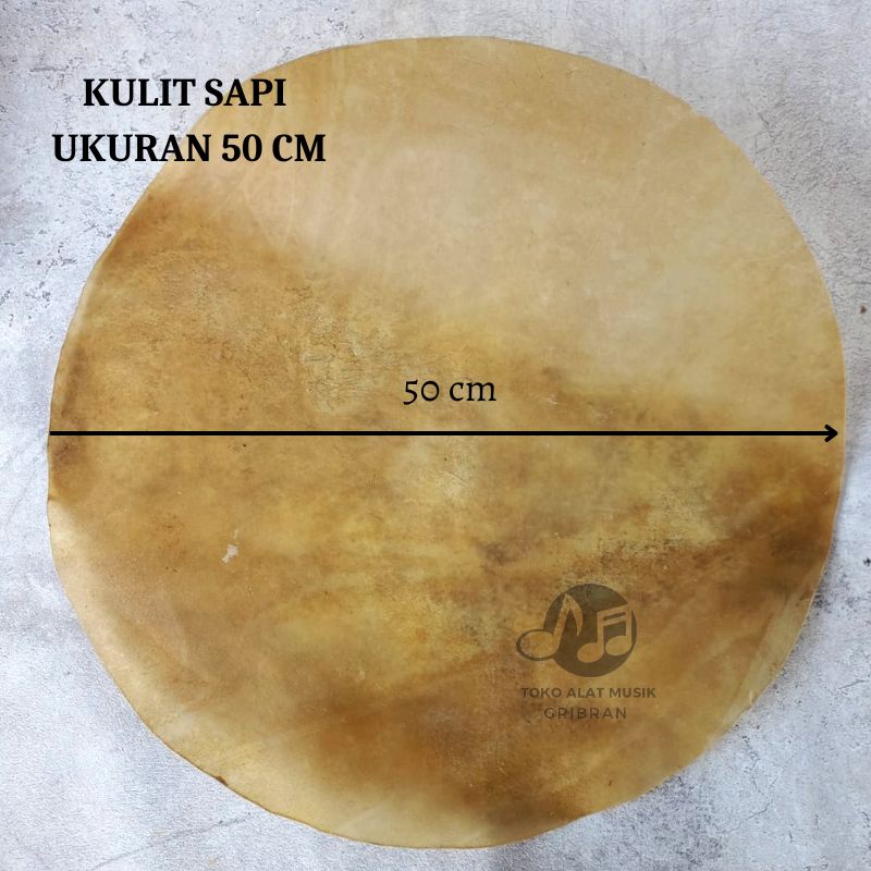 Kulit Kempul Mini Kulit Sapi Ketipung Ukuran 50 cm Kendang Ketipung