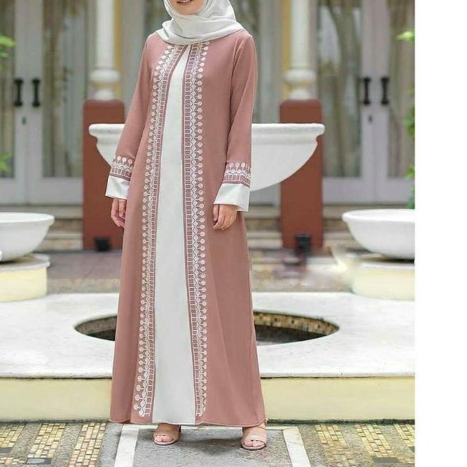 ۞ COD Gamis Jumbo Dubai Abaya LD 110 LD 120 LD 130 LD 140/ Gamis Jumbo /Gamis modern / Gamis Polos20