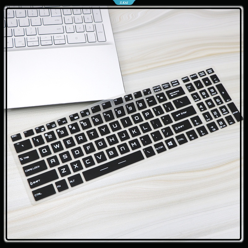 Sarung Keyboard 17 /15Inch MSI GF75 GL72M GL75 PE62 GS76 GE76 GP76 WS63 WS76 Silikon Tahan Air Melindungi Kulit Penutup Debu Notebook [ZK]