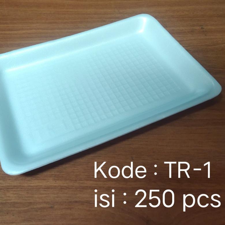 ✶ FOAM TRAY TR-1 STYROFOAM TRAY BUAH TR 1 / TR1 ISI  ←