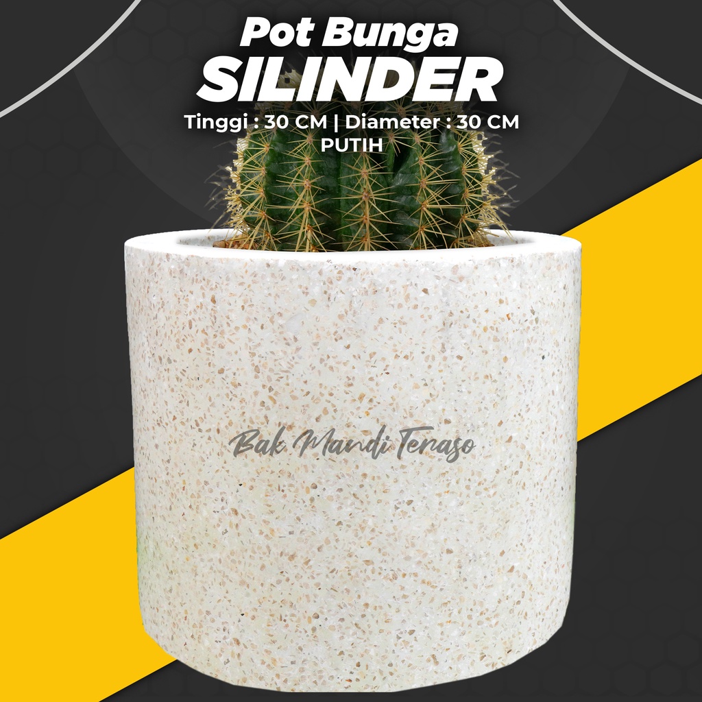 POT TERASO AESTHETIC | POT TERASO | TIPE SILINDER 30 | TERASO POT | POT AWET | BAK MANDI TERASO