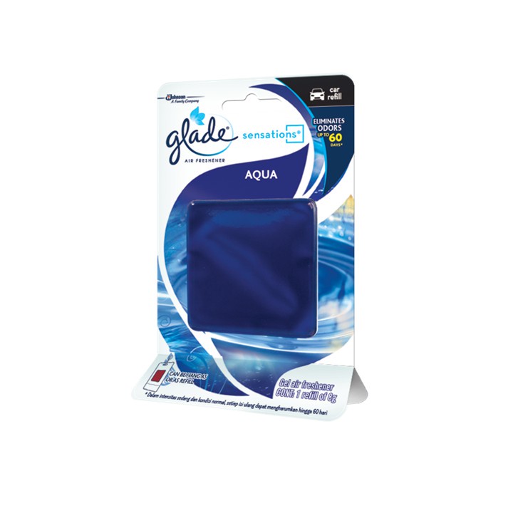 GLADE SENSSTION CAR REFILL SERENITY