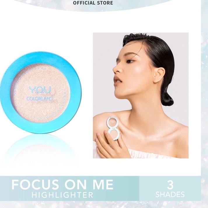 ✿ YOU Colorland - Focus On Me Highlighter / Highlighter You ( YOU MAKEUPS OFFICIAL STORE ) ♥