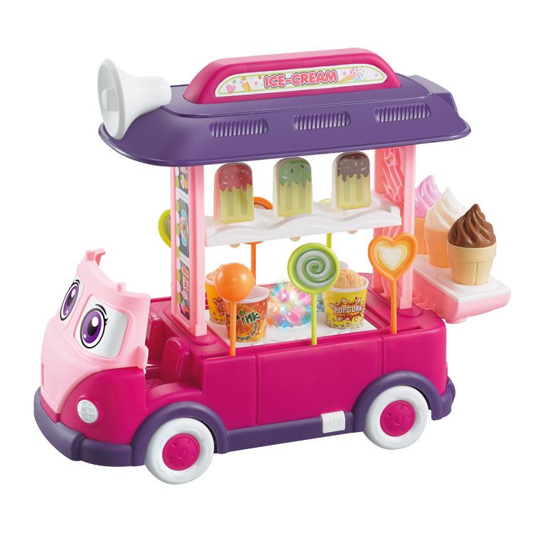 Mainan Anak HAPPY CANDY BUS Mainan Bis Permen Anak Candy Series Toy