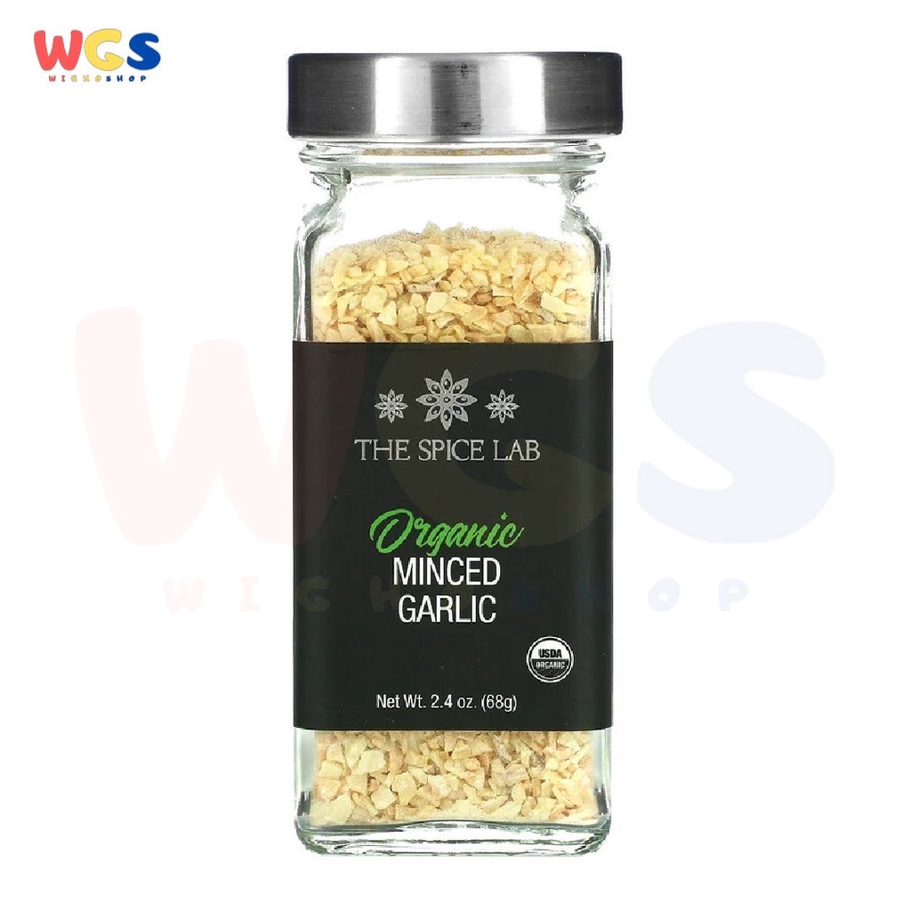 The Spice Lab Organic Minced Garlic 2.4oz 68g