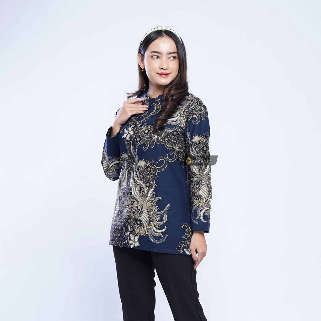 BLOUSE  NARESWARA NAVY