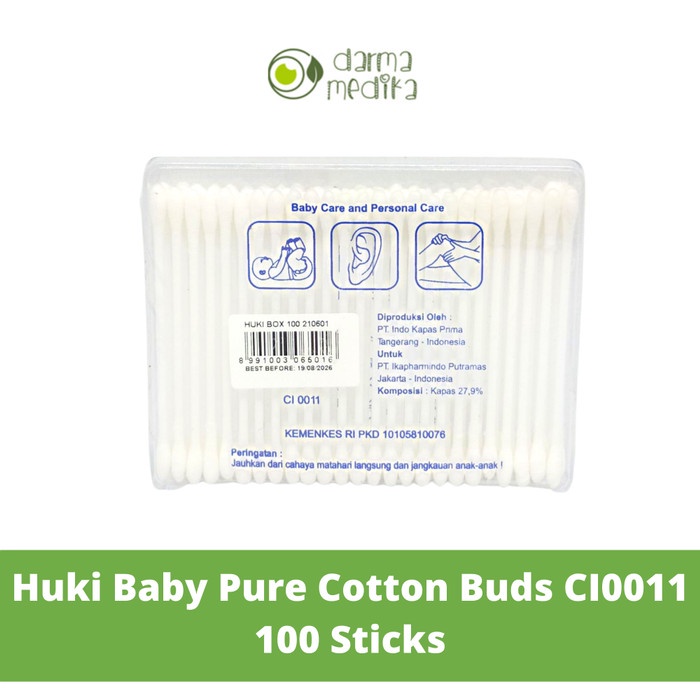 Huki Cotton Buds CI0011 100 sticks 100sticks