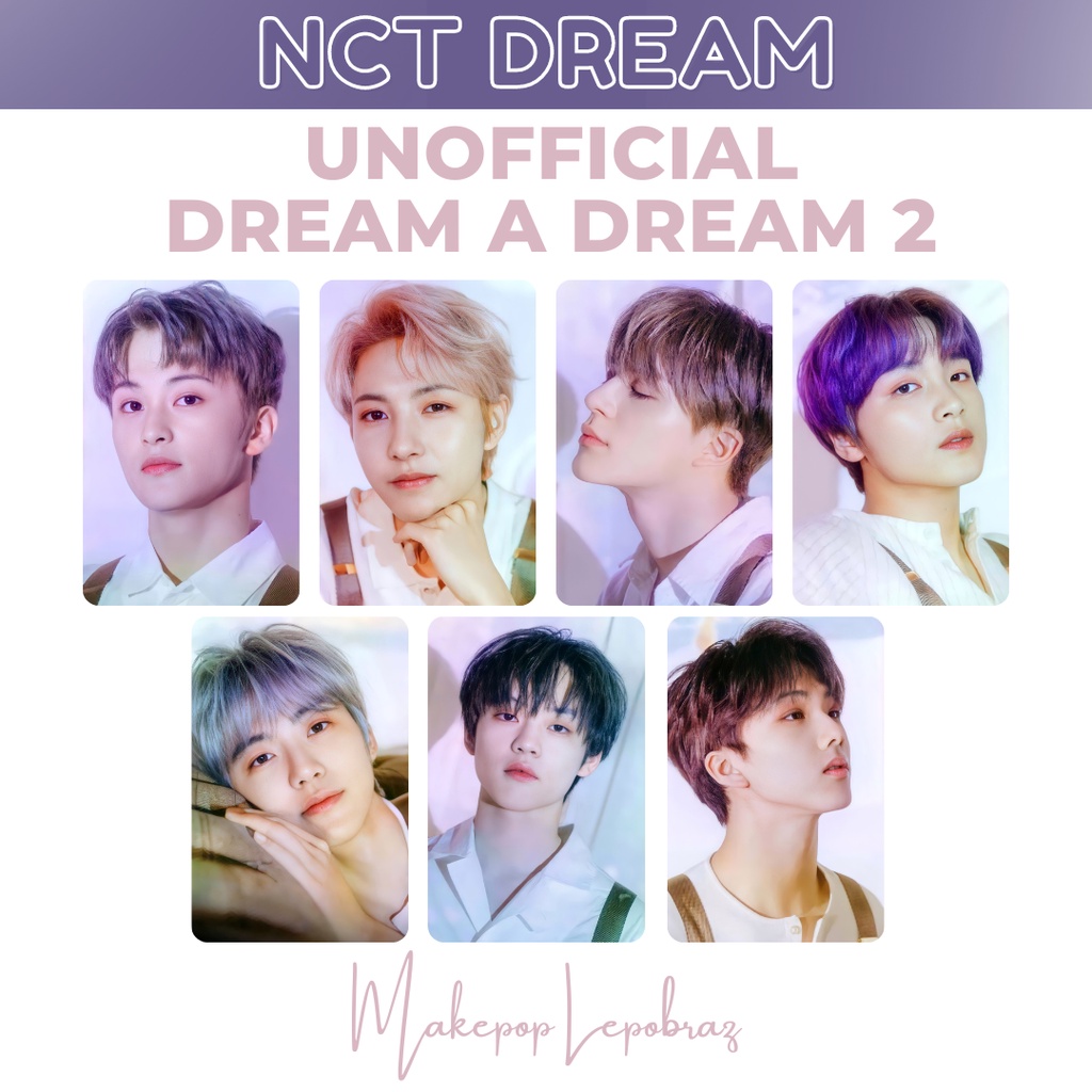 [PC ALBUM REPLIKA] NCT DREAM DREAM A DREAM VER. 2  MARK DAD JAEMIN DAD HAECHAN DAD CHENLE DAD JISUNG DAD JENO DAD RENJUN DAD