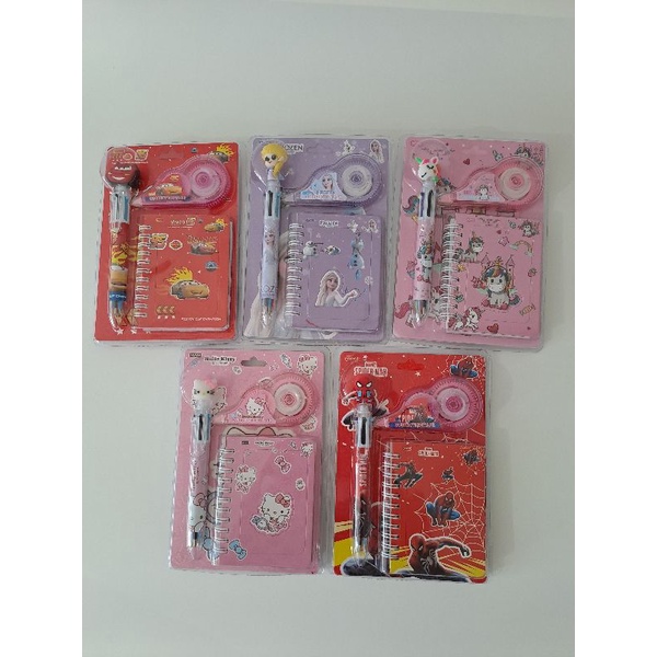 

Study Set Notes CARS/SPIDERMAN/UNICORN/HELLOKITTY/FROZEN RB9