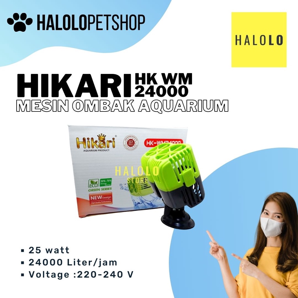 Mesin Ombak Arus Hikari HK WM 24000 Wave Maker