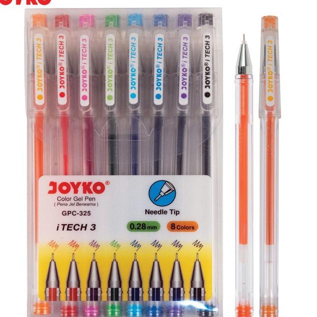 

Get Order Pulpen Gel Joyko GPC-325 iTECH 3 - 0.28 mm ( 8 Warna )