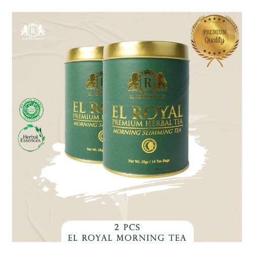 ElRoyale Premium Herbal Tea Slimming Tea - Teh Pelangsing Herbal Alami