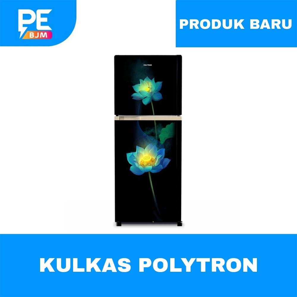 KULKAS POLYTRON 2 PINTU 210 LITER PRM-21PLX/PRX GARANSI RESMI