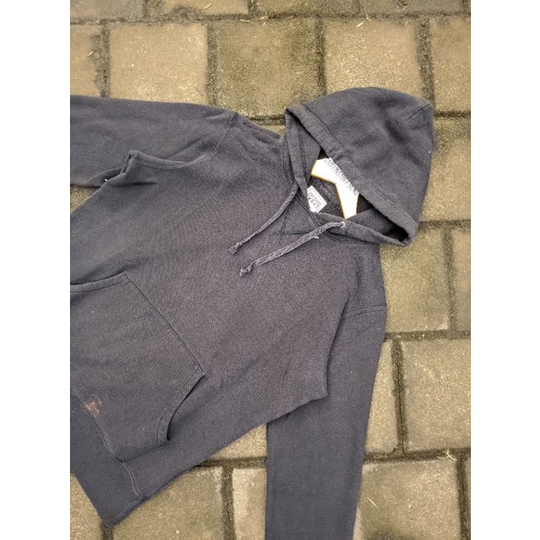 Hoodie uniqlo hitam second